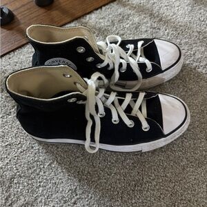 Black Hightop Converse